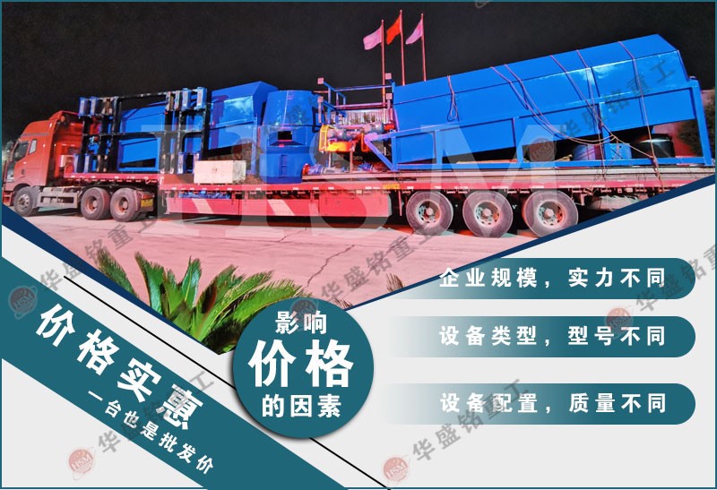 大型滚筒筛沙机 河南巩义大型滚筒筛沙机的市场售价受哪些因素影响?